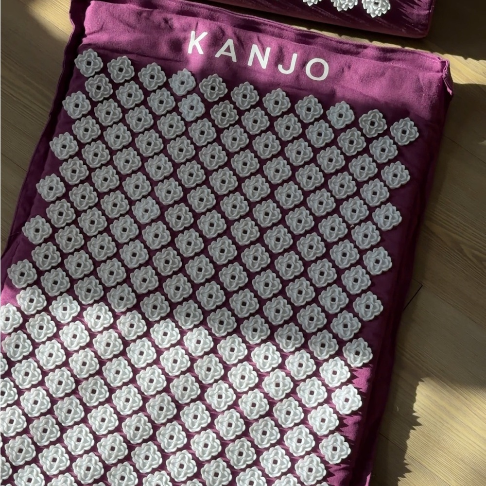 Purple Acupressure Pillow and Mat Set - Picture 2 of 5